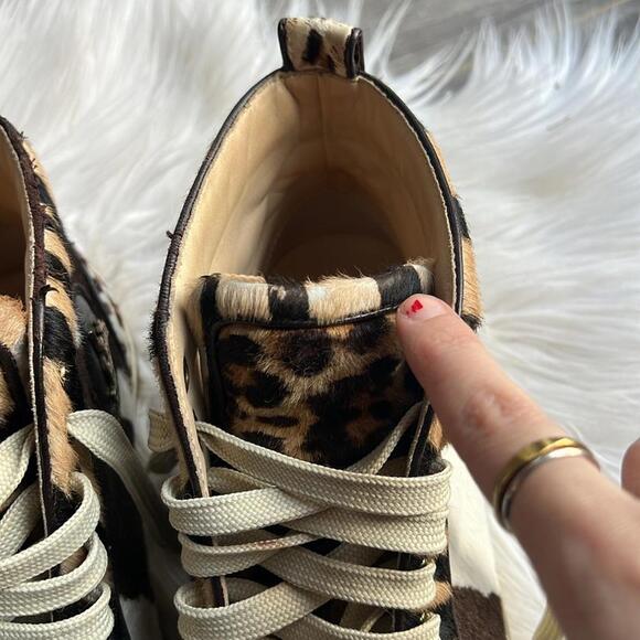 Christian Louboutin Rantus Orlato Leather Sneaker leopard - Picture 9 of 9